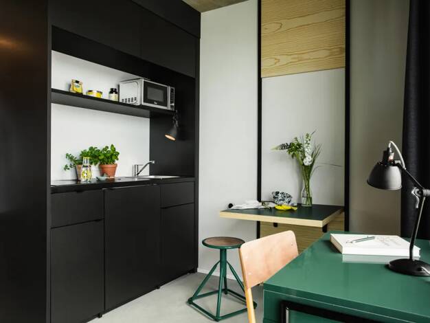 Wohnung zur Miete 1.010 € 1 Zimmer 17 m² frei ab sofort Stralsunder Straße 14 Gesundbrunnen Mitte 13355