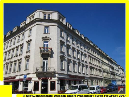 Wohnung zur Miete 1.049 € 3 Zimmer 110,4 m² 3. Geschoss Eschenstraße 1 Äußere Neustadt Ortsamtsbereich Neustadt 01097