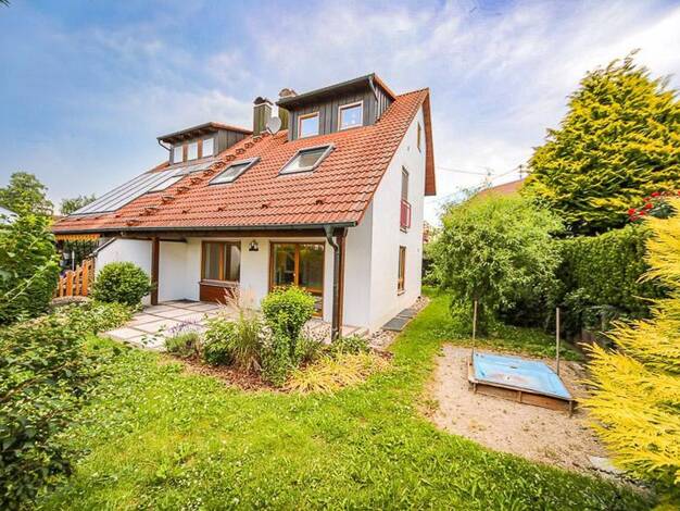 Doppelhaushälfte zum Kauf provisionsfrei 629.000 € 6 Zimmer 140 m² 330 m² Grundstück Aufheim Senden 89250