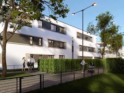 Wohnung zum Kauf provisionsfrei 414.500 € 3 Zimmer 70,7 m² Germanenstraße Foret Langweid am Lech 86462