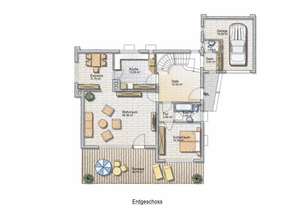 Einfamilienhaus zum Kauf 1.400.000 € 8 Zimmer 202,1 m²<br/>Wohnfläche 854 m²<br/>Grundstück ab sofort<br/>Verfügbarkeit Holzkirchen Holzkirchen 83607