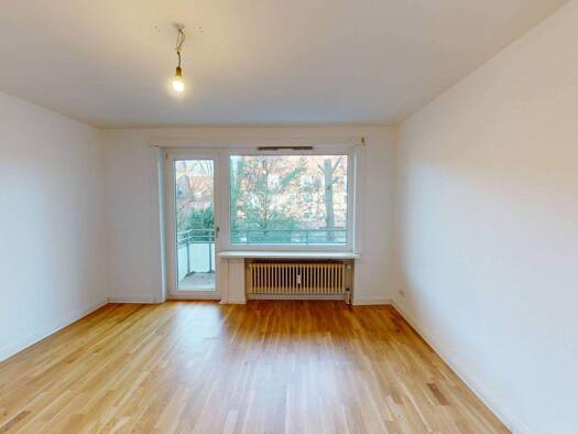 Studio zur Miete 503 € 1 Zimmer 36,8 m² 1. Geschoss frei ab 01.04.2026 Willerstwiete 10 Langenhorn Hamburg 22415