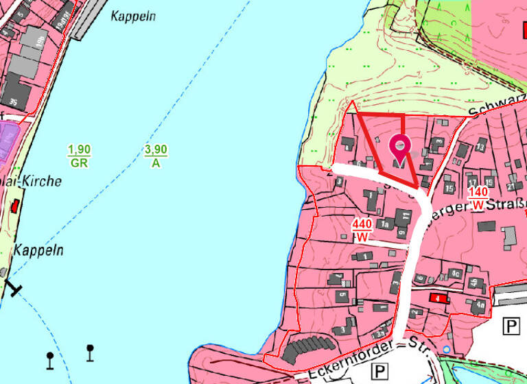 Grundstück zum Kauf 267.000 € 461 m² Grundstück Kappeln 24376