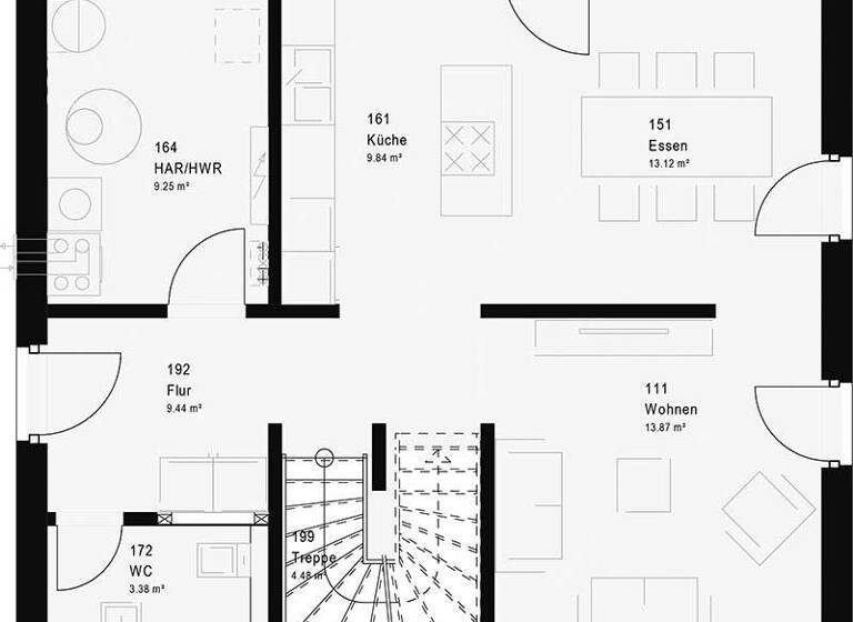 Einfamilienhaus zum Kauf - Erstbezug provisionsfrei 339.480 € 5 Zimmer 126 m² 530 m² Grundstück Hachum 38173