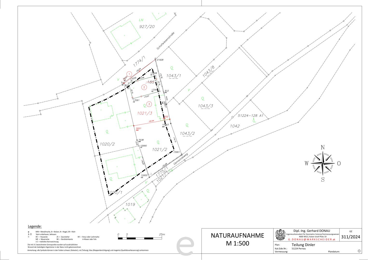 Grundstück zum Kauf 179.000 € 594 m²<br/>Grundstück Grabenhof Wels 4600