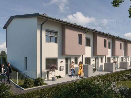 Reihenmittelhaus zur Miete - Erstbezug 1.156 € 4 Zimmer 106,5 m² 258,9 m² Grundstück Wendling 4741