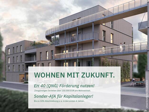 Wohnung zum Kauf - Erstbezug provisionsfrei 625.000 € 4 Zimmer 88,9 m² EG Eppingerstraße 7 Fellbach Fellbach 70736