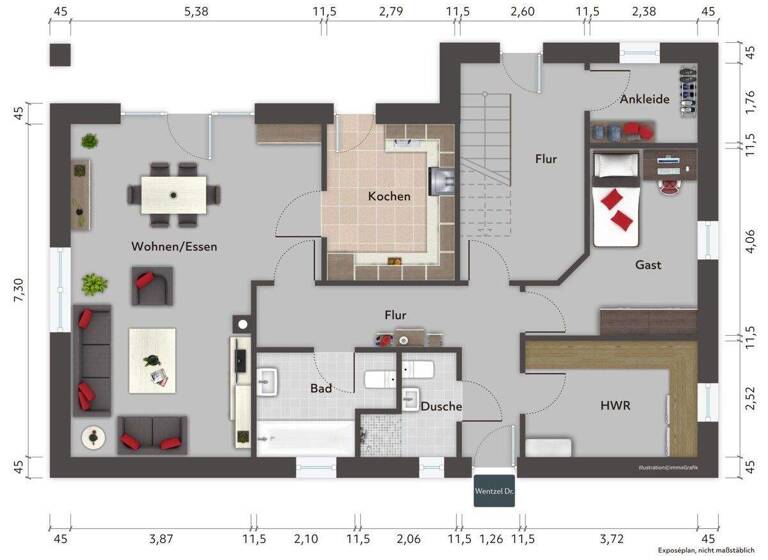 Einfamilienhaus zum Kauf provisionsfrei 495.000 € 4,5 Zimmer 100 m² 477 m² Grundstück Neu Wulmstorf 21629