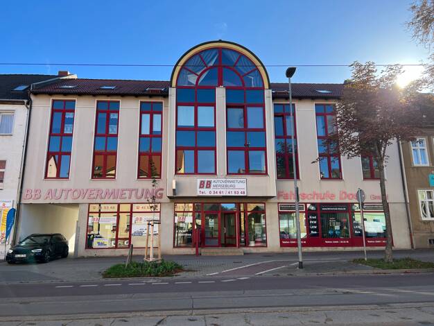 Wohnung zur Miete 345 € 1 Zimmer 42,9 m² 3. Geschoss frei ab sofort Weißenfelser Straße 20 Merseburg Merseburg 06217