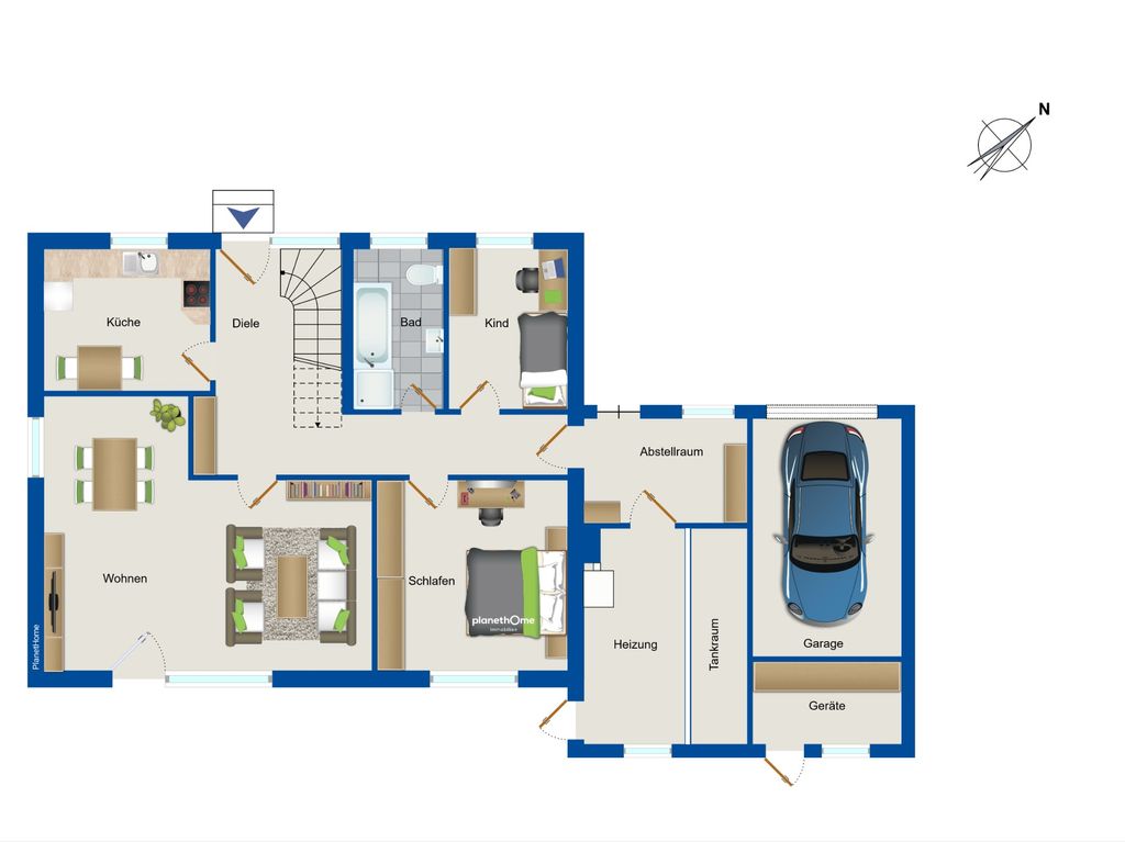 Einfamilienhaus zum Kauf 243.000 € 5 Zimmer 142 m²<br/>Wohnfläche 843 m²<br/>Grundstück Brunsbüttel 25541