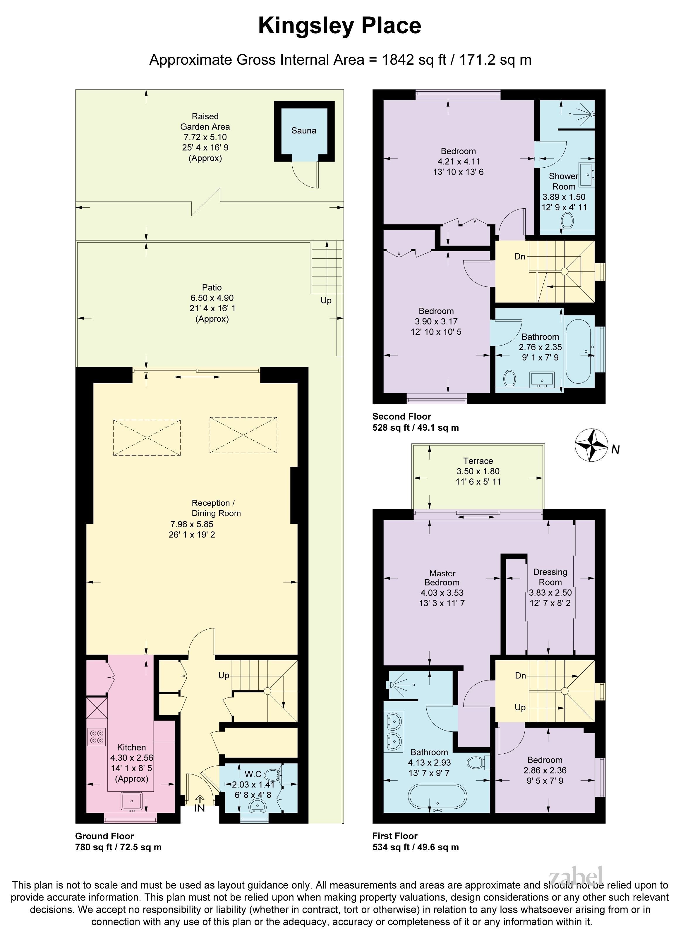 Haus zum Kauf provisionsfrei 3.407.460 € 5 Zimmer 171,1 m²<br/>Wohnfläche London N6 5EA