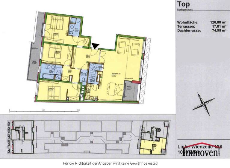 Wohnung zur Miete 2.292 € 4 Zimmer frei ab 01.06.2026 Linke Wienzeile Wien 1060