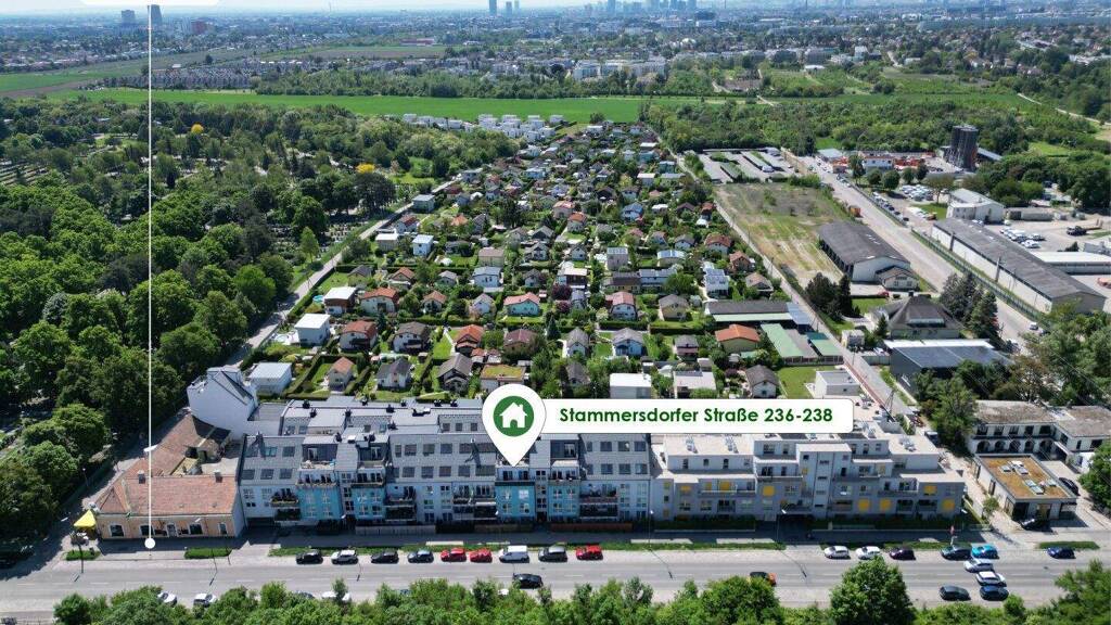 Wohnung zur Miete 1.023 € 3 Zimmer 75,2 m² 2. Geschoss frei ab 01.06.2026 Stammersdorfer Straße 238 Wien 1210