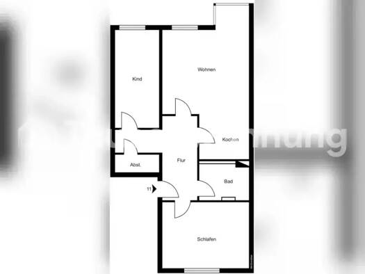 Wohnung zur Miete Tauschwohnung 700 € 3 Zimmer 82 m² Innenstadt Bielefeld 33602