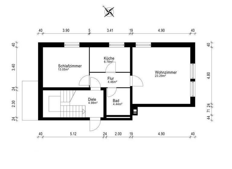 Wohnung zum Kauf 177.000 € 2 Zimmer 52 m² St. Gertrud Lübeck-Sankt Gertrud 23568