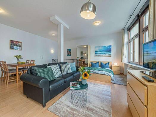 Wohnung zur Miete 1.190 € 1,5 Zimmer 56 m² 1. Geschoss frei ab sofort Sachsenhausen Frankfurt am Main 60594