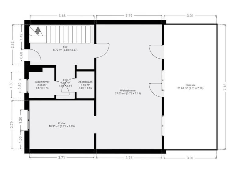 Reihenmittelhaus zum Kauf provisionsfrei 420.000 € 5 Zimmer 137 m² 156 m² Grundstück Ludwigsfelde 14974