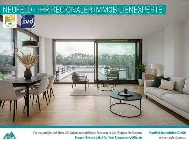 Penthouse zum Kauf 499.900 € 3,5 Zimmer 98 m² Bahnhofstraße 8 Kochersteinsfeld Hardthausen am Kocher / Kochersteinsfeld 74239