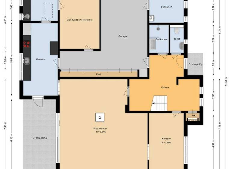 Einfamilienhaus zum Kauf 985.000 € 7 Zimmer 225 m² 6.180 m² Grundstück polhaarweg 7 neede 7161 MC