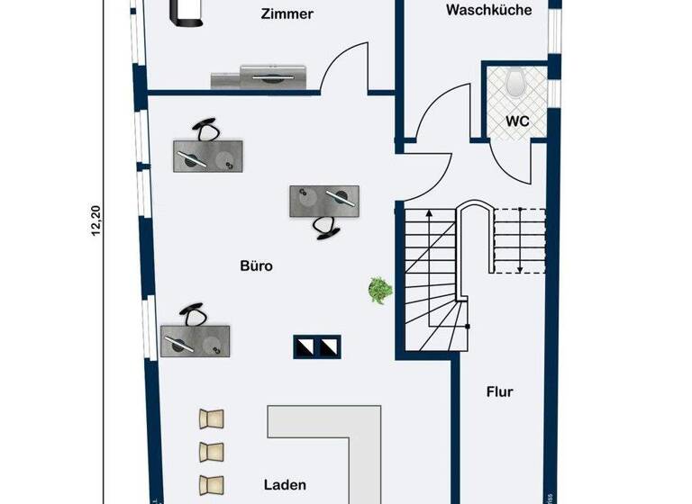 Laden zur Miete provisionsfrei 10,83 € 2 Zimmer 48 m² Verkaufsfläche Rothenburg Rothenburg ob der Tauber 91541