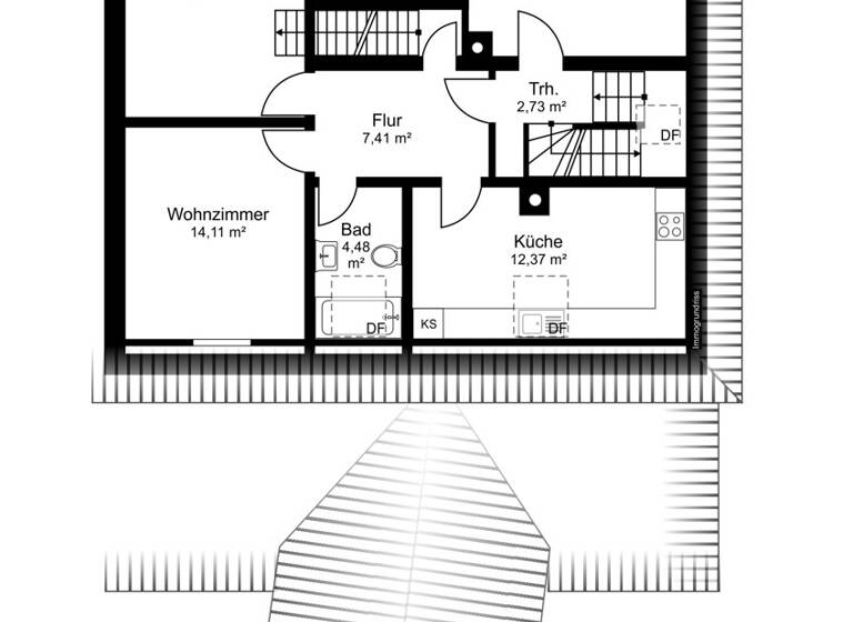 Maisonette zum Kauf 180.000 € 5 Zimmer 101 m² Münchweier Ettenheim 77955