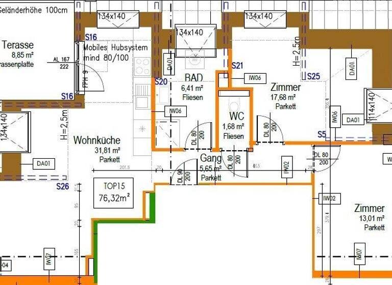 Wohnung zum Kauf 499.000 € 3 Zimmer 76,3 m² Wien 1220