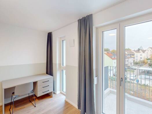 Wohnung zur Miete 480 € 1 Zimmer 23,2 m² 4. Geschoss frei ab 01.02.2026 Gertrud-Steinl-Str. 58 Rangierbahnhof Nürnberg 90461