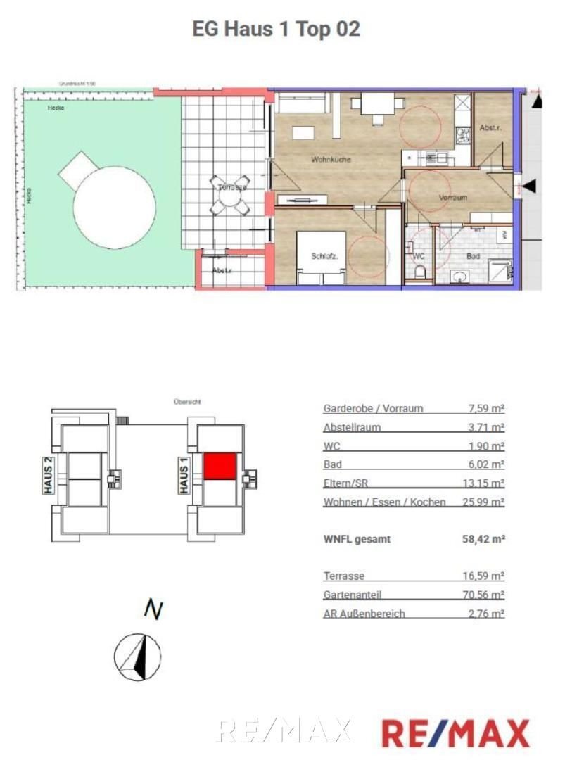 Wohnung zum Kauf 281.807 € 1 Zimmer 58,4 m²<br/>Wohnfläche Haag am Hausruck 4680