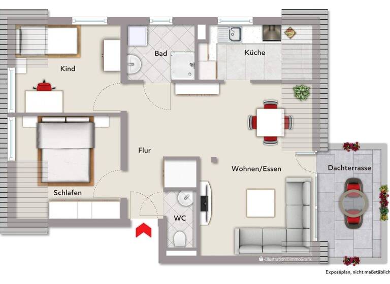 Wohnung zum Kauf 298.000 € 3 Zimmer 65 m² frei ab 01.07.2026 Ost Sindelfingen 71065