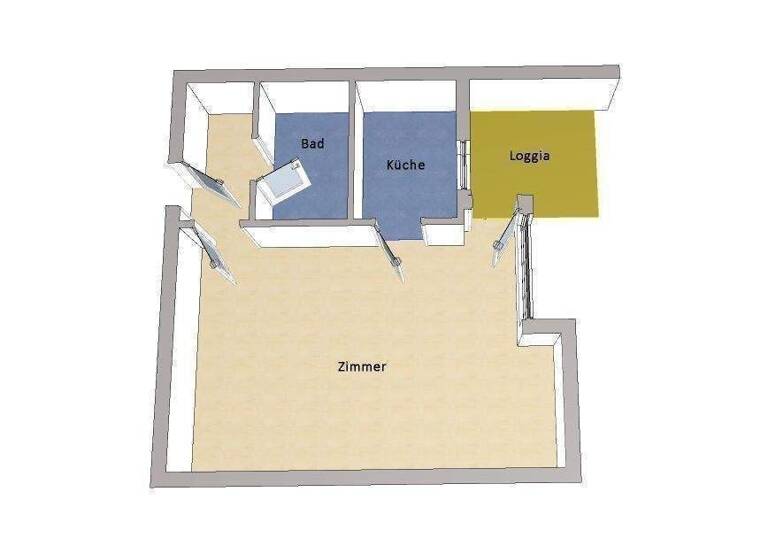 Wohnung zum Kauf 165.000 € 39 m² Schöneberg Berlin 10827