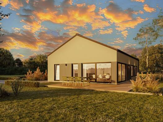 Bungalow zum Kauf provisionsfrei 417.895 € 3 Zimmer 95 m² 299 m² Grundstück Ailringen Mulfingen 74673