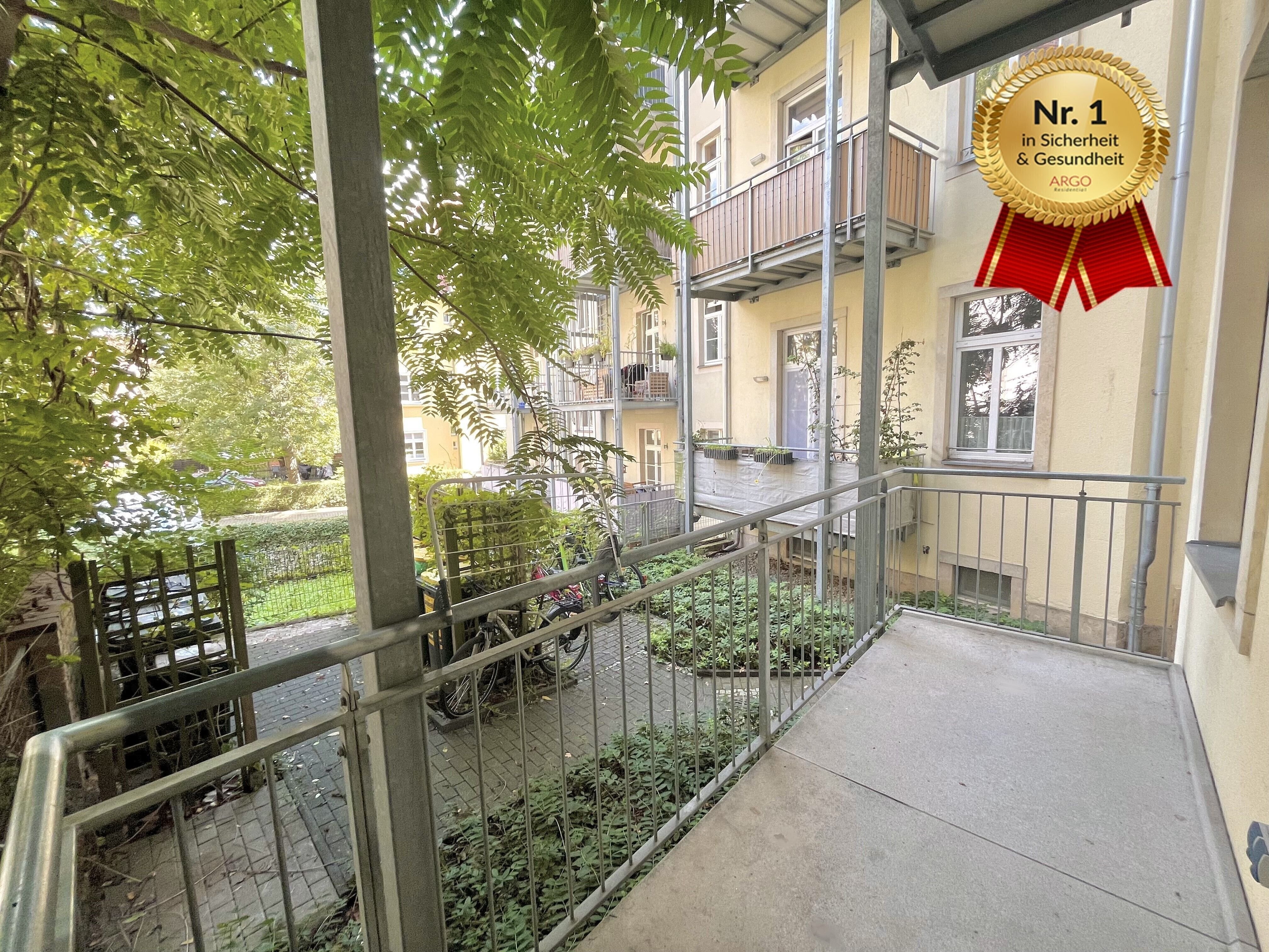 Wohnung zur Miete 759 € 2 Zimmer 53,3 m²<br/>Wohnfläche EG<br/>Geschoss Baluschekstraße 1 Löbtau-Nord (Ebertplatz) Dresden 01159