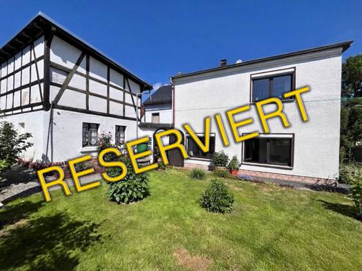 Einfamilienhaus zum Kauf 165.000 € 8 Zimmer 186,5 m² 460 m² Grundstück frei ab sofort Langenbernsdorf Langenbernsdorf 08428