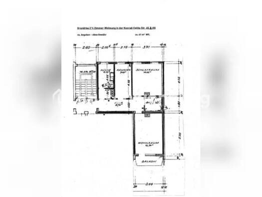 Wohnung zur Miete Tauschwohnung 855 € 3 Zimmer 62 m² 3. Geschoss Sendling-Westpark München 81369