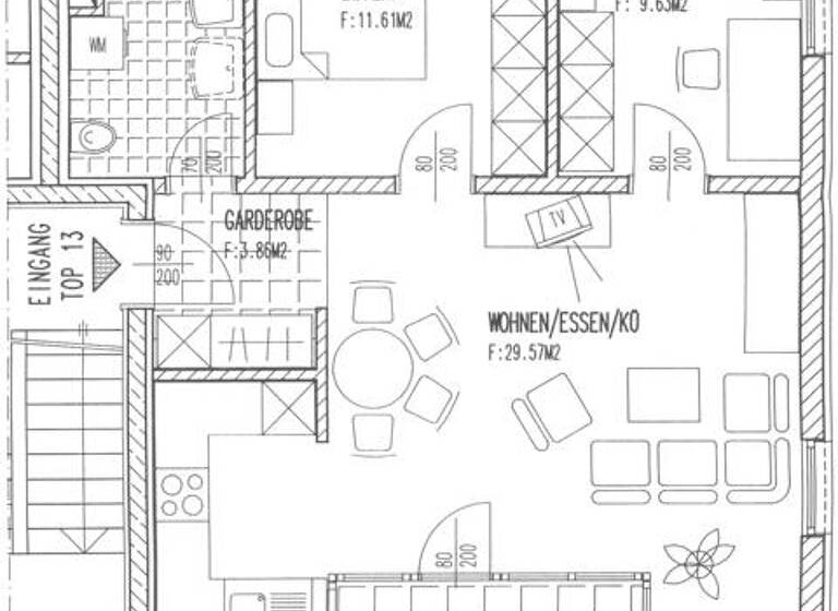 Wohnung zur Miete 947 € 3 Zimmer 61 m² 1. Geschoss frei ab 01.06.2026 Hofsteigstraße 39c Schwarzach 6858