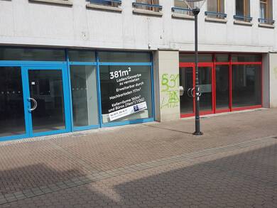 Ladenfläche zur Miete provisionsfrei 381 m² Verkaufsfläche teilbar von 381 m² bis 871 m² Hauptstraße Innenstadt Riesa 01589