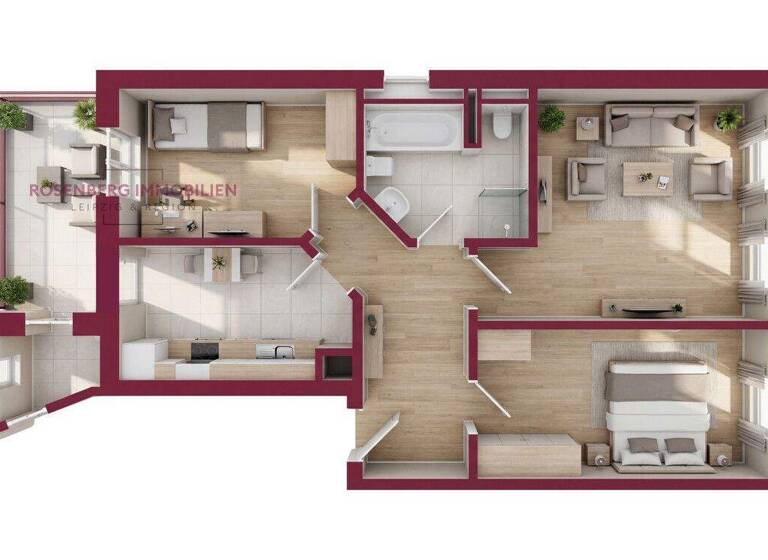 Wohnung zum Kauf 159.900 € 3 Zimmer 64 m² 3. Geschoss Ferdinand-Jost-Straße 27 WE16 Stötteritz Leipzig / Stötteritz 04299