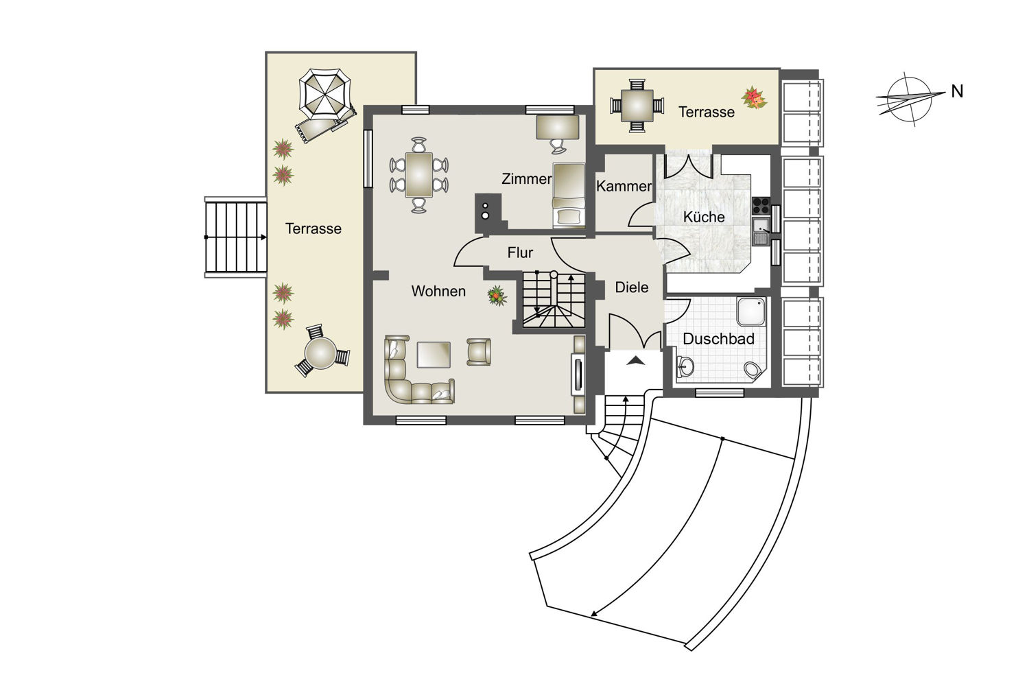 Einfamilienhaus zum Kauf provisionsfrei 777.000 € 3 Zimmer 171 m²<br/>Wohnfläche 1.035 m²<br/>Grundstück Finkenkrug Falkensee 14612