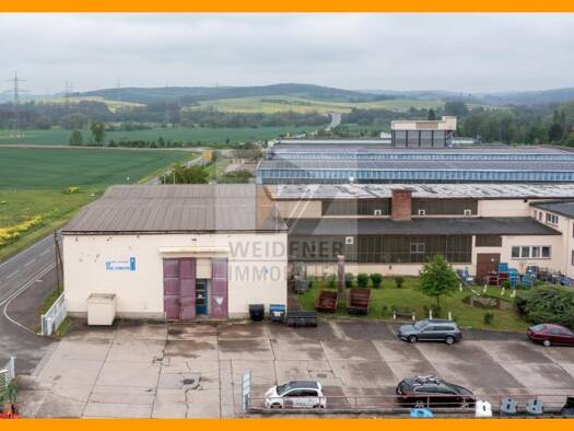 Lagerhalle zur Miete provisionsfrei 7.500 € 2.500 m² Lagerfläche teilbar ab 2.500 m² Niebraer Straße 10 Liebschwitz Gera 07549
