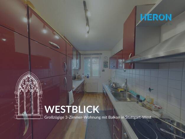 Wohnung zum Kauf 350.000 € 3 Zimmer 59,3 m² 1. Geschoss Stuttgart - West 70176