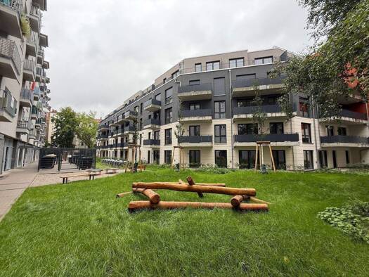 Penthouse zur Miete - Erstbezug 1.625 € 2 Zimmer 67,4 m² Geschoss 4/4 frei ab sofort Pankstraße 88 Gesundbrunnen Berlin 13357