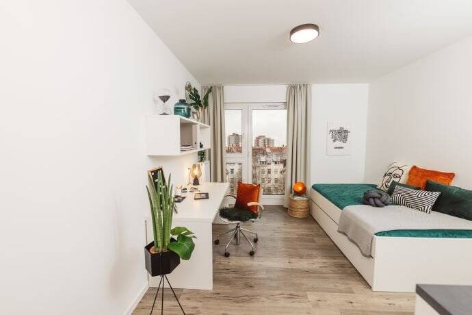 Schönes 1-Zimmer-Apartment in toller Community – Schulenburger Landstraße 114, 30165 Hannover – Bild 1 von 7