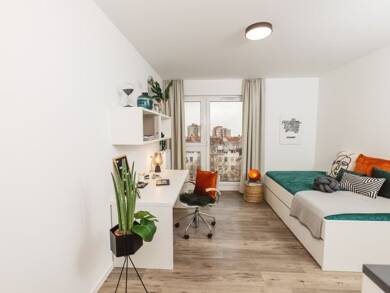 Studio zur Miete 678 € 1 Zimmer 35 m² 10. Geschoss frei ab sofort Schulenburger Landstraße 114 Hainholz Hannover 30165