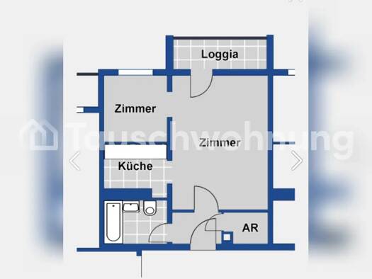 Wohnung zur Miete Tauschwohnung 305 € 1,5 Zimmer 39 m² 6. Geschoss Osdorf Hamburg 22549