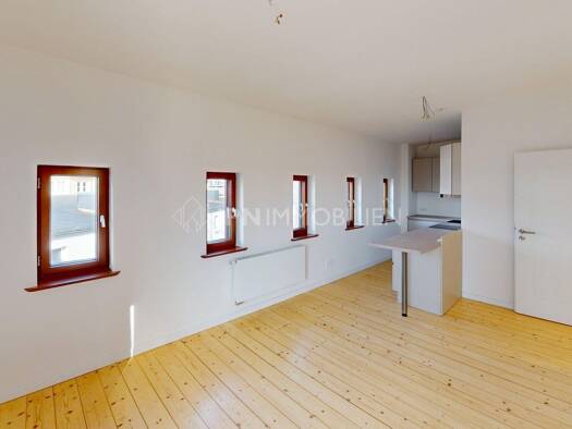 Wohnung zur Miete 800 € 2 Zimmer 40 m² frei ab 01.08.2026 Dethardingstr. 11 Hansaviertel Rostock 18057