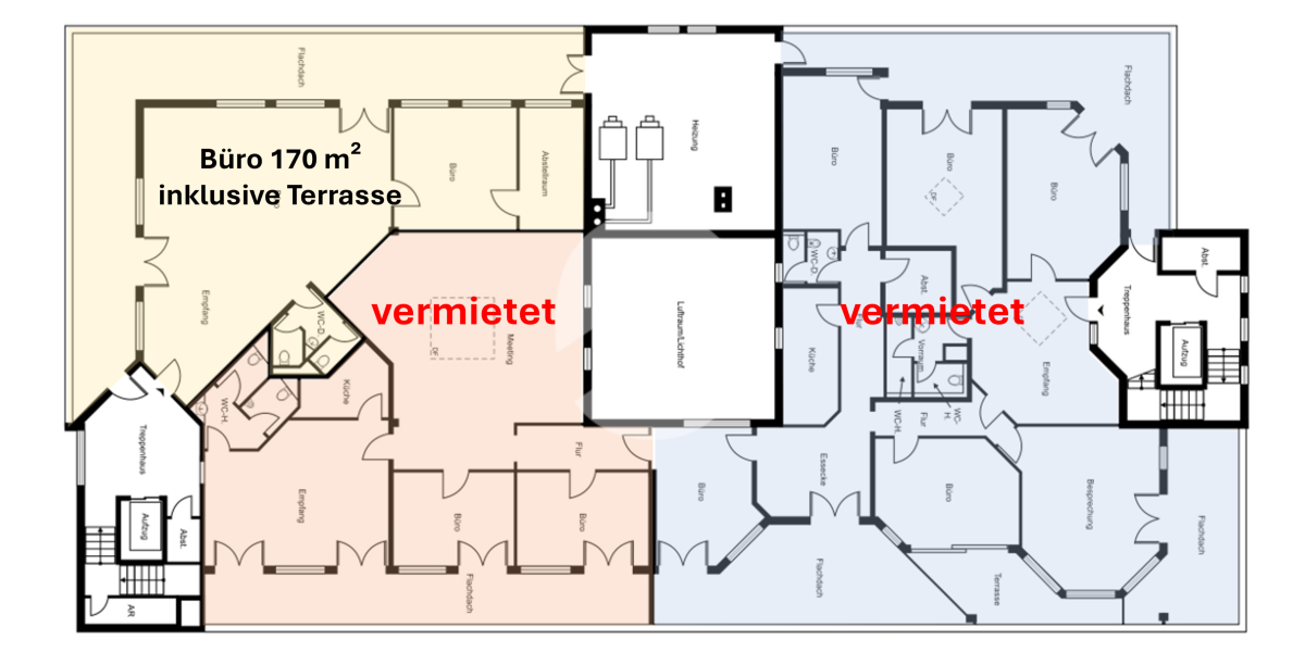 Büro-/Praxisfläche zur Miete provisionsfrei 170 m²<br/>Bürofläche ab 170 m²<br/>Teilbarkeit Sindelfingen 5 Sindelfingen 71063