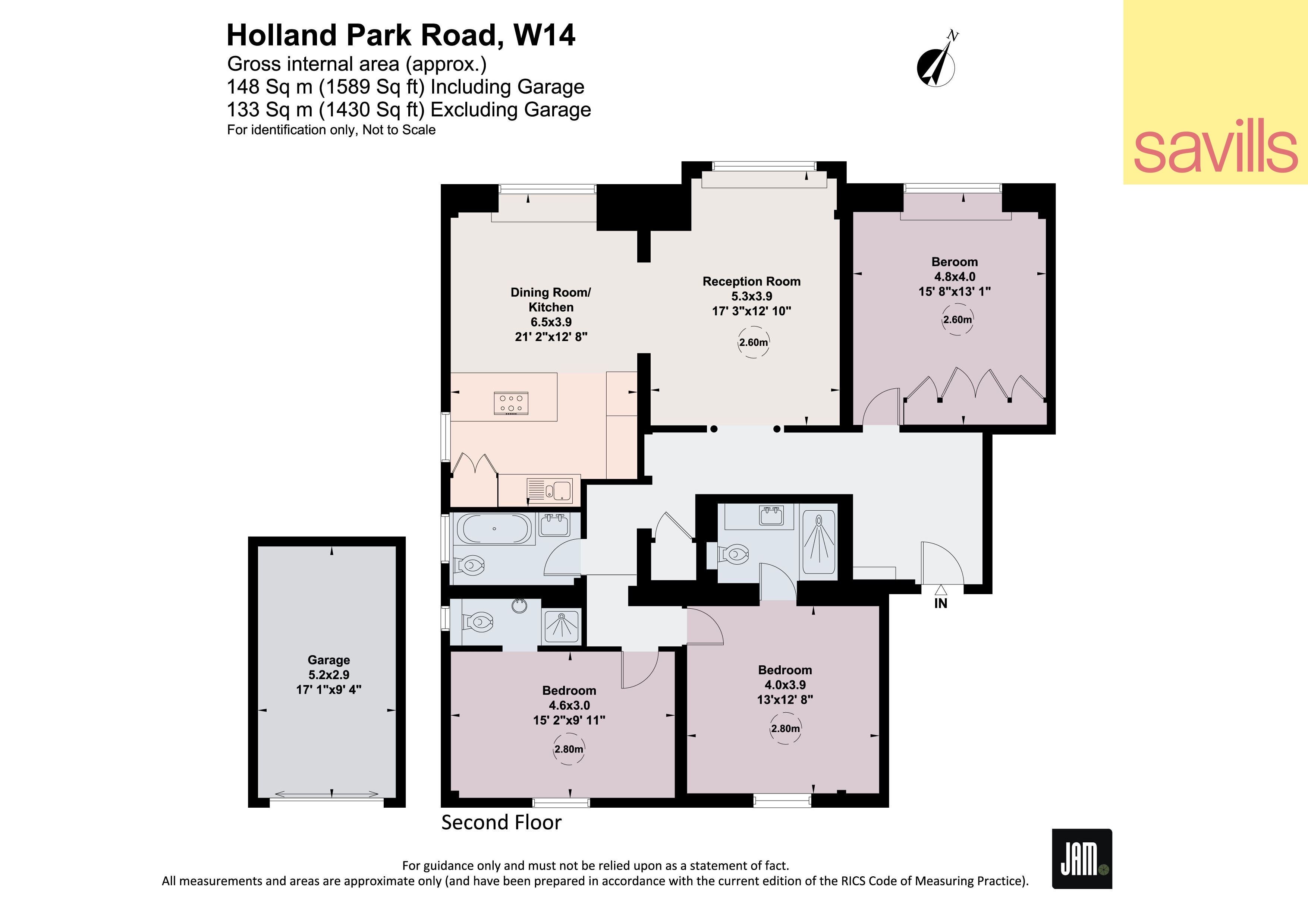 Wohnung zum Kauf provisionsfrei 3.262.875 € 4 Zimmer 132,9 m²<br/>Wohnfläche London W14 8LZ