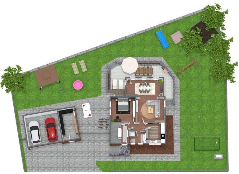 Einfamilienhaus zur Miete 2.100 € 6 Zimmer 120,2 m² 1.013 m² Grundstück Hohne Lengerich 49525