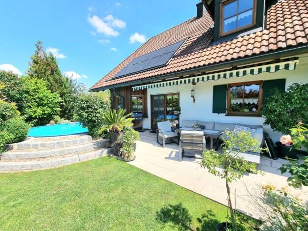 Einfamilienhaus zum Kauf 699.000 € 7 Zimmer 226 m² 815 m² Grundstück Burgoberbach Burgoberbach 91595