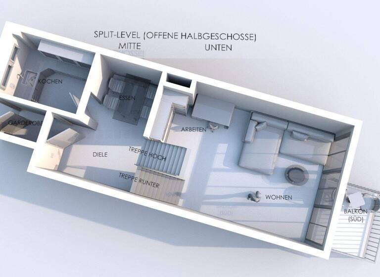 Wohnung zum Kauf 260.000 € 2,5 Zimmer 58 m² 2. Geschoss Am Kellerberg 24 Eigenes Heim Fürth 90766